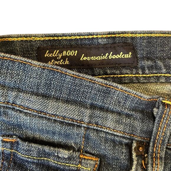 CITIZEN OF HUMANITY Kelly #001 Low Rise Stretch Bootcut Denim Jeans Women's 30 - Picture 4 of 11